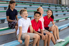 Load image into Gallery viewer, French Toast Boys Short Sleeve Pique Polo Shirt (Standard &amp; Husky), Yellow, 10-12