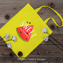 Load image into Gallery viewer, TOPDesign 5 | 12 | 24 | 48 | 192 Pack Economical Cotton Tote Bag, Lightweight Medium Reusable Grocery Shopping Cloth Bags, Suitable for DIY, Advertising, Promotion, Gift, Giveaway, Activity (5-Pack)