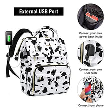 Load image into Gallery viewer, Laptop Backpack Women Teacher Backpack Nurse Bags, 15.6 Inch Womens Work Backpack Purse Waterproof Anti-theft Travel Back Pack with USB Charging Port (Grey)