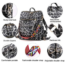 Load image into Gallery viewer, Women&#39;s Fashion Backpack Purses Multipurpose Design Convertible Satchel Handbags and Shoulder Bag PU Leather Travel bag