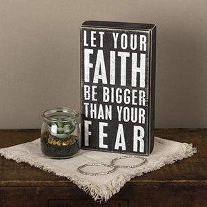 Primitives by Kathy Classic Box Sign, 8 x 12-Inches, Serenity Prayer