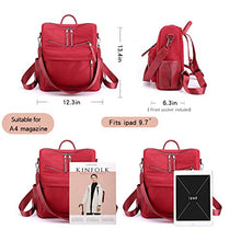 Load image into Gallery viewer, Women&#39;s Fashion Backpack Purses Multipurpose Design Convertible Satchel Handbags and Shoulder Bag PU Leather Travel bag