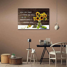 Load image into Gallery viewer, Wall Art for Bathroom, Yellow Daisy Flower Painting Print on Canvas for Spa Office Living Dining Room Over the Master Bedroom Wall Decoration Modern Canvas Prints and Posters Artwork Floral in Bottle