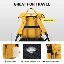 Load image into Gallery viewer, Laptop Backpack Women Teacher Backpack Nurse Bags, 15.6 Inch Womens Work Backpack Purse Waterproof Anti-theft Travel Back Pack with USB Charging Port (Grey)