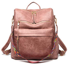 Load image into Gallery viewer, Women&#39;s Fashion Backpack Purses Multipurpose Design Convertible Satchel Handbags and Shoulder Bag PU Leather Travel bag