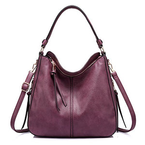 Handbags for Women Large Designer Ladies Hobo bag Bucket Purse Faux Leather