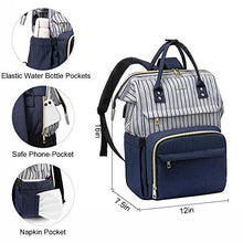 Load image into Gallery viewer, Laptop Backpack Women Teacher Backpack Nurse Bags, 15.6 Inch Womens Work Backpack Purse Waterproof Anti-theft Travel Back Pack with USB Charging Port (Grey)