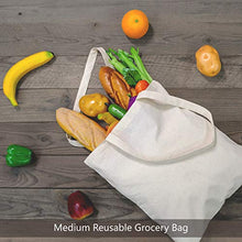 Load image into Gallery viewer, TOPDesign 5 | 12 | 24 | 48 | 192 Pack Economical Cotton Tote Bag, Lightweight Medium Reusable Grocery Shopping Cloth Bags, Suitable for DIY, Advertising, Promotion, Gift, Giveaway, Activity (5-Pack)