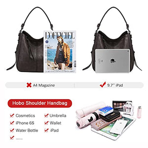 Handbags for Women Large Designer Ladies Hobo bag Bucket Purse Faux Leather