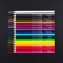 Load image into Gallery viewer, Art 101 Doodle and Color 142 Pc Art Set in a Wood Carrying Case, Includes 24 Premium Colored Pencils, A variety of coloring and painting mediums: crayons, oil pastels, watercolors; Portable Art Studio