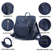 Load image into Gallery viewer, Women&#39;s Fashion Backpack Purses Multipurpose Design Convertible Satchel Handbags and Shoulder Bag PU Leather Travel bag