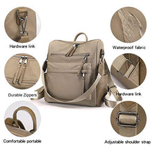 Load image into Gallery viewer, Women&#39;s Fashion Backpack Purses Multipurpose Design Convertible Satchel Handbags and Shoulder Bag PU Leather Travel bag