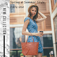 Load image into Gallery viewer, Montana West Large Leather Tote Bags for Women Top Handle Shoulder Bag Satchel Hobo Purses and Handbags (EDC Khaki)
