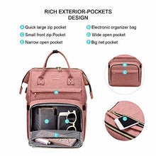 Load image into Gallery viewer, Laptop Backpack Women Teacher Backpack Nurse Bags, 15.6 Inch Womens Work Backpack Purse Waterproof Anti-theft Travel Back Pack with USB Charging Port (Grey)