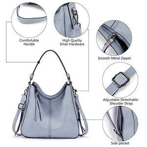 Handbags for Women Large Designer Ladies Hobo bag Bucket Purse Faux Leather