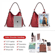 Load image into Gallery viewer, Handbags for Women Large Designer Ladies Hobo bag Bucket Purse Faux Leather