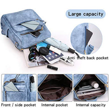 Load image into Gallery viewer, Women&#39;s Fashion Backpack Purses Multipurpose Design Convertible Satchel Handbags and Shoulder Bag PU Leather Travel bag