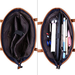 Laptop Tote Bag,Fits 15.6 Inch Laptop,Womens Lightweight Water Resistant Nylon Tote Bag Shoulder Bag Messenger Bag,Grey