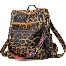 Load image into Gallery viewer, Women&#39;s Fashion Backpack Purses Multipurpose Design Convertible Satchel Handbags and Shoulder Bag PU Leather Travel bag