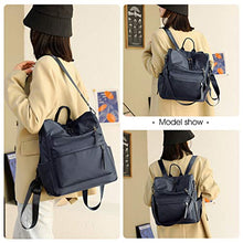 Load image into Gallery viewer, Women&#39;s Fashion Backpack Purses Multipurpose Design Convertible Satchel Handbags and Shoulder Bag PU Leather Travel bag