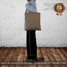 Load image into Gallery viewer, TOPDesign 5 | 12 | 24 | 48 | 192 Pack Economical Cotton Tote Bag, Lightweight Medium Reusable Grocery Shopping Cloth Bags, Suitable for DIY, Advertising, Promotion, Gift, Giveaway, Activity (5-Pack)