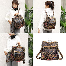 Load image into Gallery viewer, Women&#39;s Fashion Backpack Purses Multipurpose Design Convertible Satchel Handbags and Shoulder Bag PU Leather Travel bag