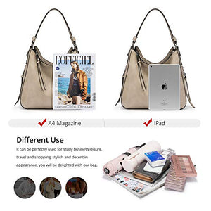 Handbags for Women Large Designer Ladies Hobo bag Bucket Purse Faux Leather