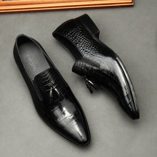 Load image into Gallery viewer, Formal Men Business Dress Pointed Toe Shoes Genuine Leather Mens