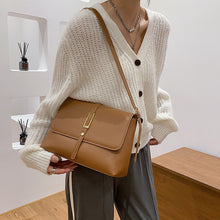 Load image into Gallery viewer, Retro Solid Color One-shoulder Western Style Messenger Bag