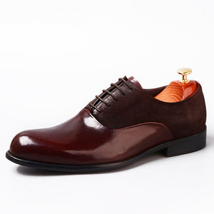 Vintage British Business Mens Formal Leather Shoes