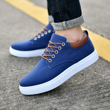 Load image into Gallery viewer, Breathable mens casual canvas sport shoes