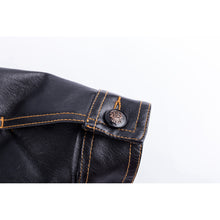 Load image into Gallery viewer, Fleece Warm Thick Winter Faux Leather PU Motorcycle Jacket