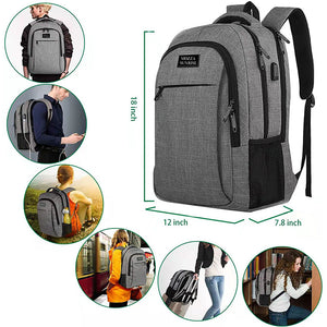 Rechargeable Shoulder Computer Bag Backpack Travel Outdoor