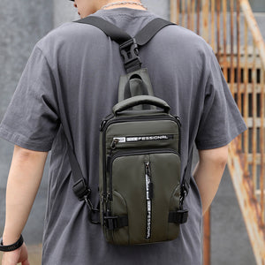 Men's Multifunctional Fashion Casual One Shoulder Messenger Bag