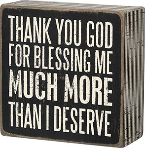 Primitives by Kathy Classic Box Sign, 8 x 12-Inches, Serenity Prayer