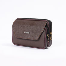 Load image into Gallery viewer, Outdoor Casual Men&#39;s Leather Small Waist Bag