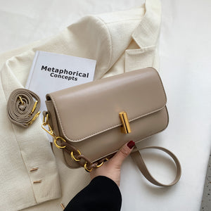 2022 Hit Summer Small PU Leather Crossbody Sling Bags Women's Designer Handbag Luxury Brand Underarm Shoulder Side Bag Ladies