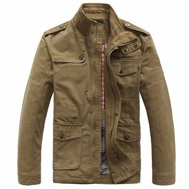 Big Size S-5XL Men Outdoor Autumn Cotton Jacket Outwear