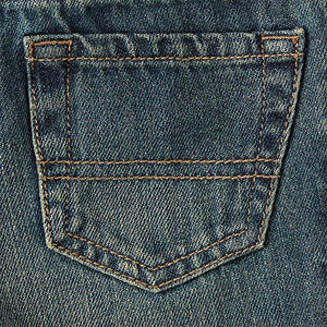 Baby Boys' Toddler Pull On Straight Jeans, Aged Stone, 2T