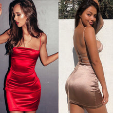 Load image into Gallery viewer, Women&#39;s Sling All-match Lace-up Nightclub Dress