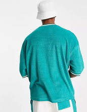 Load image into Gallery viewer, Men&#39;s Leisure Casual Style Japanese Loose Color Matching Tide Brand Men&#39;s Bottoming Shirt T-shirt