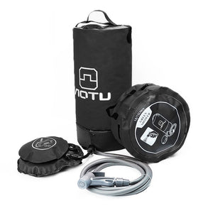 Camping Portable Pressure Shower With Foot Pump Kit