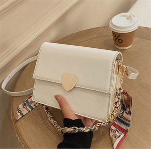 Versatile Fashion Light Luxury High Value One-shoulder Messenger Small Square Bag