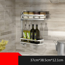 Load image into Gallery viewer, Punch-free kitchen shelf
