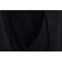 Load image into Gallery viewer, Mens Black Fashion Casual Mid Long Cloakman Cloak Hooded Jacket