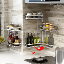 Load image into Gallery viewer, Punch-free kitchen shelf