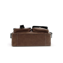 Load image into Gallery viewer, Leather Shoulder Multi Pocket Business Small Shoulder Bag Messenger Casual Retro