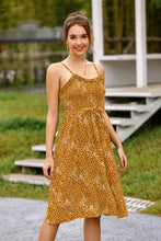 Load image into Gallery viewer, Women&#39;s Polka Dot Print Wrap Halter Dress
