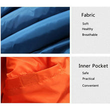 Load image into Gallery viewer, Mens Winter Contrast Color Outdoor Warm Hooded Padded Jacket