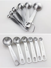 Load image into Gallery viewer, Stainless Steel Kitchen Seasoning Measuring Spoons